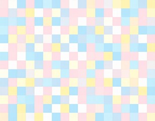 優しい雰囲気のキューブの模様