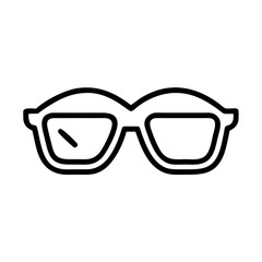 Fototapeta premium Glasses on transparent background for web and graphic design