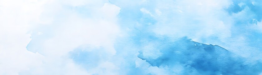 Delicate light blue watercolor backdrop