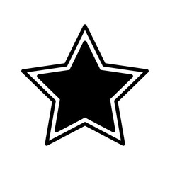 Star icons set,simple, filled design. level stars best and top black concept abstract vector illustration