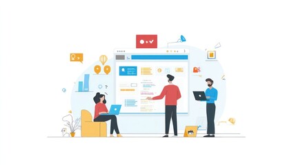 Teamwork,  Collaboration, and Web Development: A Modern Approach to Project Management and Software Design