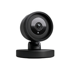 High-Definition Webcam with Sleek Black Design