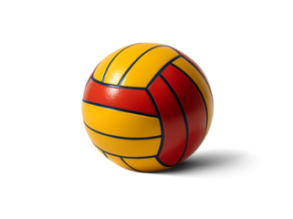 Water Polo Ball Isolated on transparent and white background