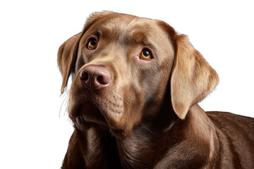 Adorable Chocolate Labrador Retriever
