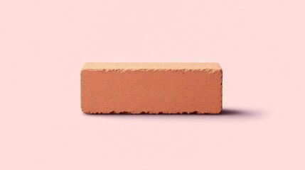Simple Brick on Soft Background, Minimalist Style, Modern Aesthetic
