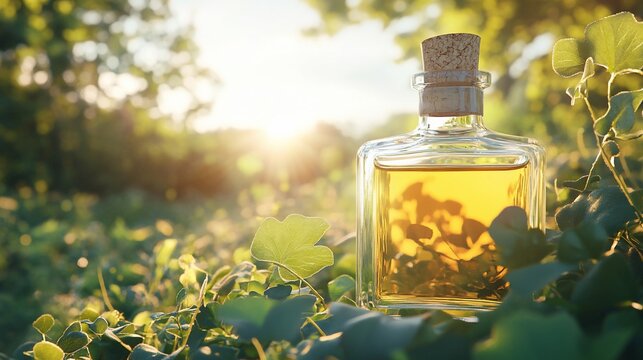 Nature-inspired elixir bottle