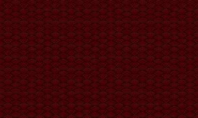 Fototapeta premium Seamless Hexagonal Pattern Background – Geometric Honeycomb Design for Technology, Fabric, Wallpaper, Wrapping Paper, Web Design, Packaging, Greeting Card with dark red color