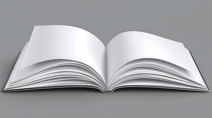 Fototapeta premium Blank Pages, Open Possibilities
