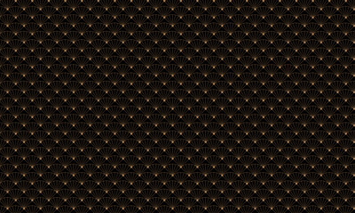 Traditional pattern background with lighting effect | Seamless pattern with geometric line for texture, textile, fabric, garments, decoration, abstract art, packaging with brown-black color