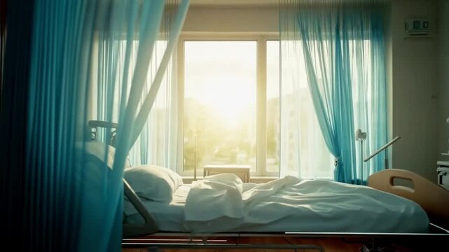 Soft lighting glows warmly, blankets and pillows inviting rest in the peaceful, cozy bedroom retreat.
