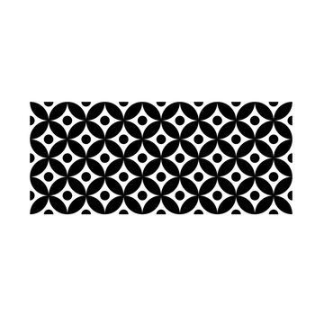 Kawung Picis Batik Art Pattern