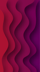 abstract background paper cut