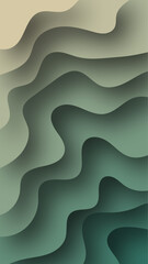 abstract background paper cut