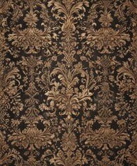 Intricate damask floral pattern, elegant texture, ornate details, vector, regal