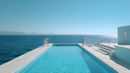 An empty sustainable fashion upcycling lab featuring workstations sewing machines and reclaimed material storage units