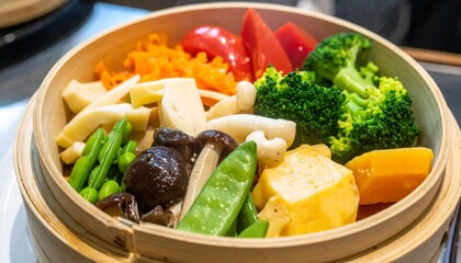野菜のせいろ蒸し
