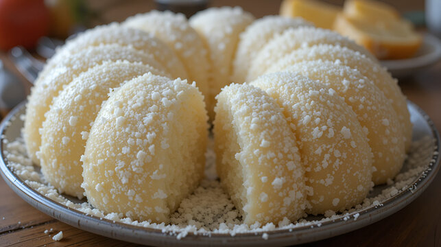 Cassatella, tipico dolde ripieno di ricotta della provincia di Trapani. Sicilia occidentale