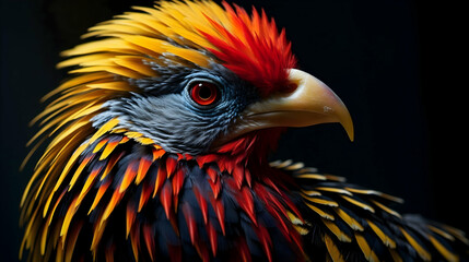 Fototapeta premium close up of a golden eagle