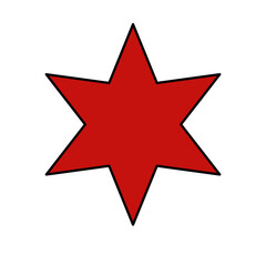 Obraz premium Star burst sticker vector