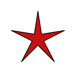 Star burst sticker vector