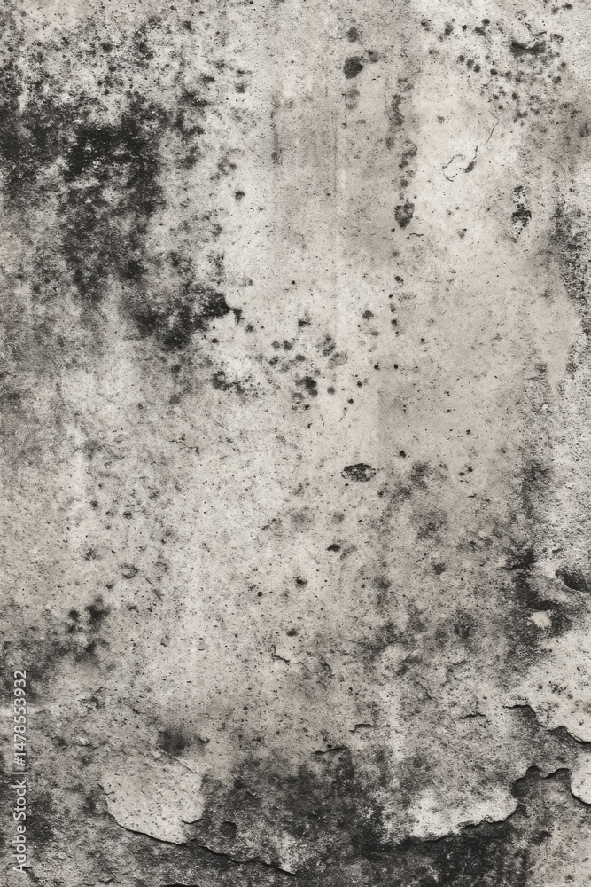 Aufkleber grungy concrete wall texture close up vertical shot in studio for backgrounds and mockups with dark 