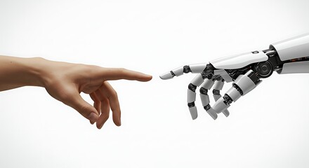 Human and Robot Hand Connection