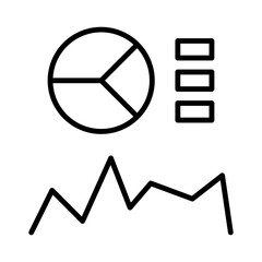 Data Analyst Role with Pie and Line Chart