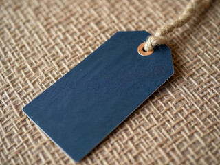 blank price tag on jeans