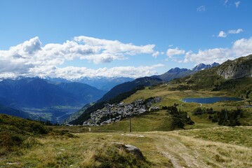Bettmeralp view from the Trail - Switzerland
