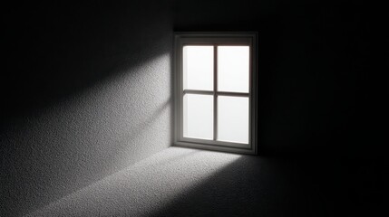 Light Streaming Through Window in Dark Room   Interior Design  Architecture  Hope  Minimal