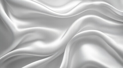 Obraz premium White gray satin texture that is white silver fabric silk background
