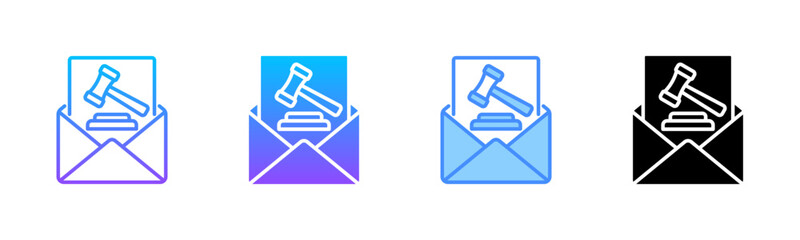 Notice Multi Style Icon Set