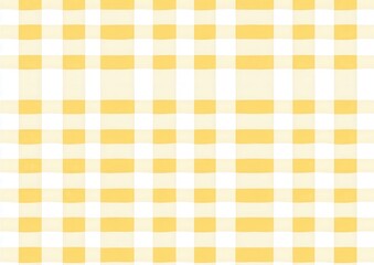 Pastel yellow gingham check pattern