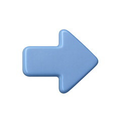 3D Blue Arrow