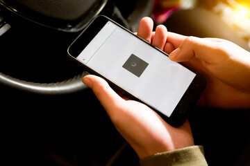 Using mobile APP in the car
