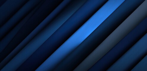 Obraz premium Abstract design with diagonal lines of deep blue hues.