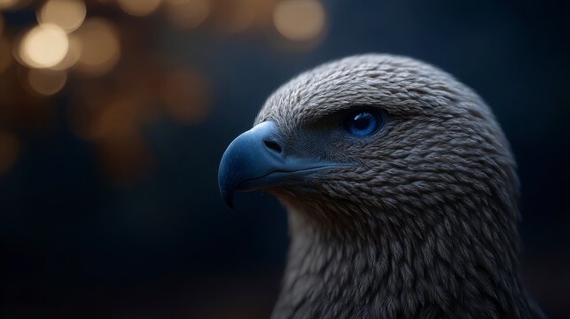 Majestic Eagle Portrait  Wildlife  Bird  Nature  Feathers  Close up  Avian  Raptor  Predat