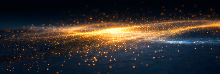 Technology special effects light effects particle background