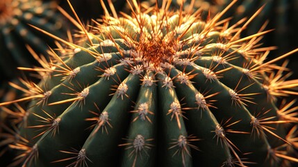 Obraz premium Closeup cactus detail