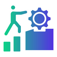 progress Gradient icon