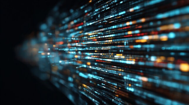 Abstract digital data stream technology background wallpaper high resolution image download free stock photo