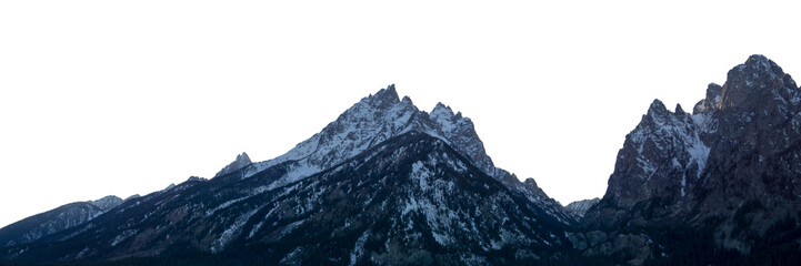 Winter Landscape Hills PNG File