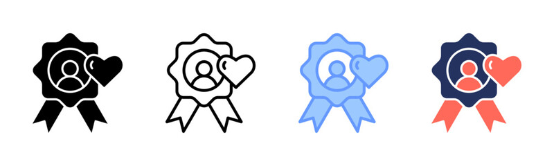 Appraisal icon sheet multiple style collection