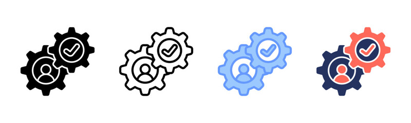 Skill icon sheet multiple style collection