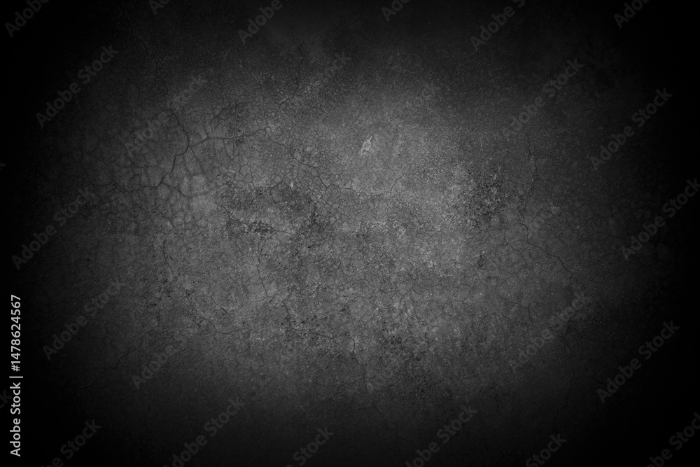 Poster old wall texture smeared engine oil cement dark black gray background abstract grey color design are