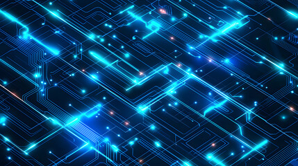 Exploring circuit board patterns digital realm visual art futuristic environment abstract concept
