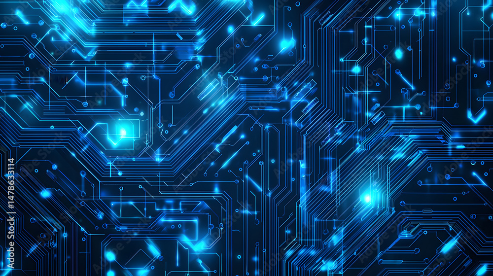 Poster explore circuit board patterns digital realm visual content high-tech environment abstract viewpoint
