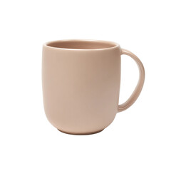A minimalist, neutral-toned mug, perfect for a warm beverage
