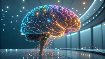 Fototapeta premium human brain scan