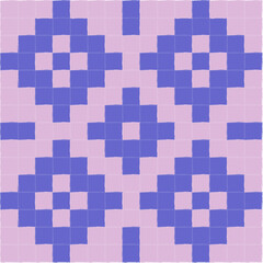 Ethnic Hand-Drawn Woven Surface Design

